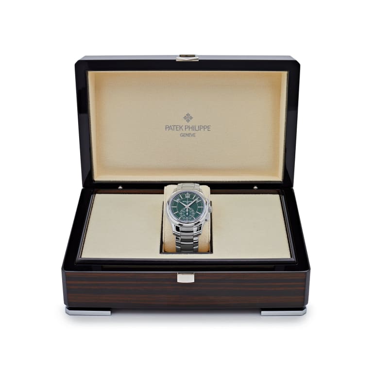 Annual Calendar Chronograph Steel Green Dial 42mm Product Image 5