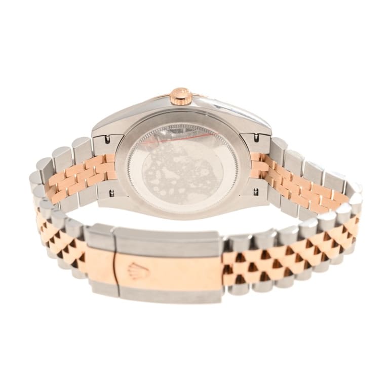 Datejust Rose Gold & Steel Jubilee Green Dial 41mm Product Image 4