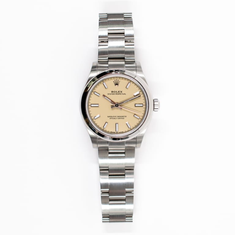 Oyster Perpetual Steel Beige Dial 31mm Product Image 1