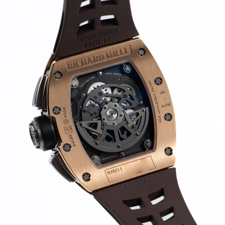 RM011 Rose Gold & Titanium "Felipe Massa" Product Image 9