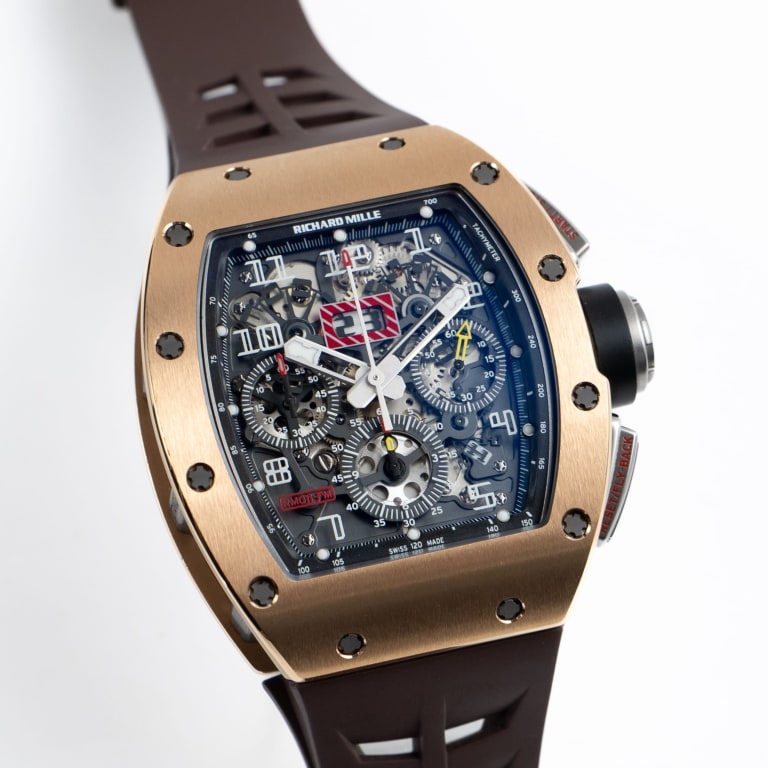 RM011 Rose Gold & Titanium "Felipe Massa" Product Image 1