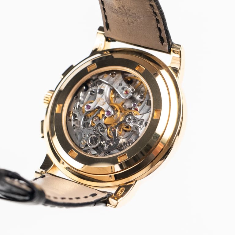Chronograph Yellow Gold Black Dial 42mm Product Image 8