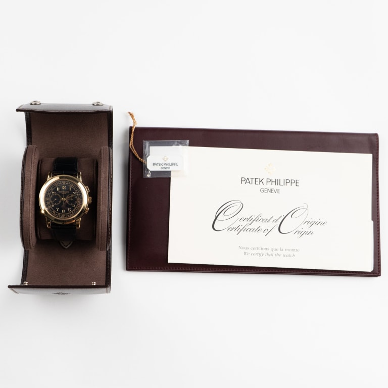 Chronograph Yellow Gold Black Dial 42mm Product Image 10