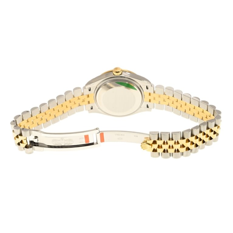 Datejust Yellow Gold & Steel Diamond Green Dial 31mm Product Image 5