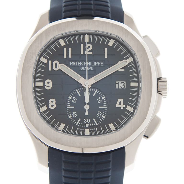 Aquanaut Chronograph White Gold Blue Dial 42mm Product Image 1