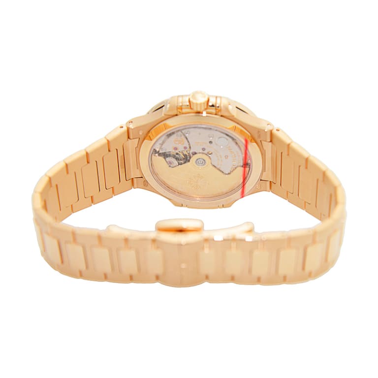 Nautilus Rose Gold Diamond White Dial 35mm Product Image 4