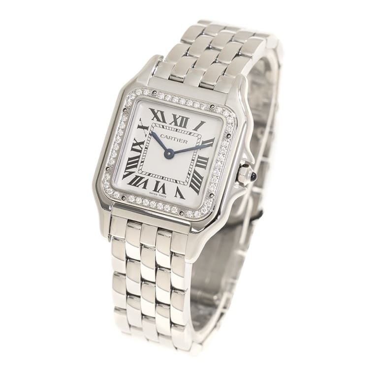 Panthère de Cartier Steel Diamond White Dial 26mm Product Image 2
