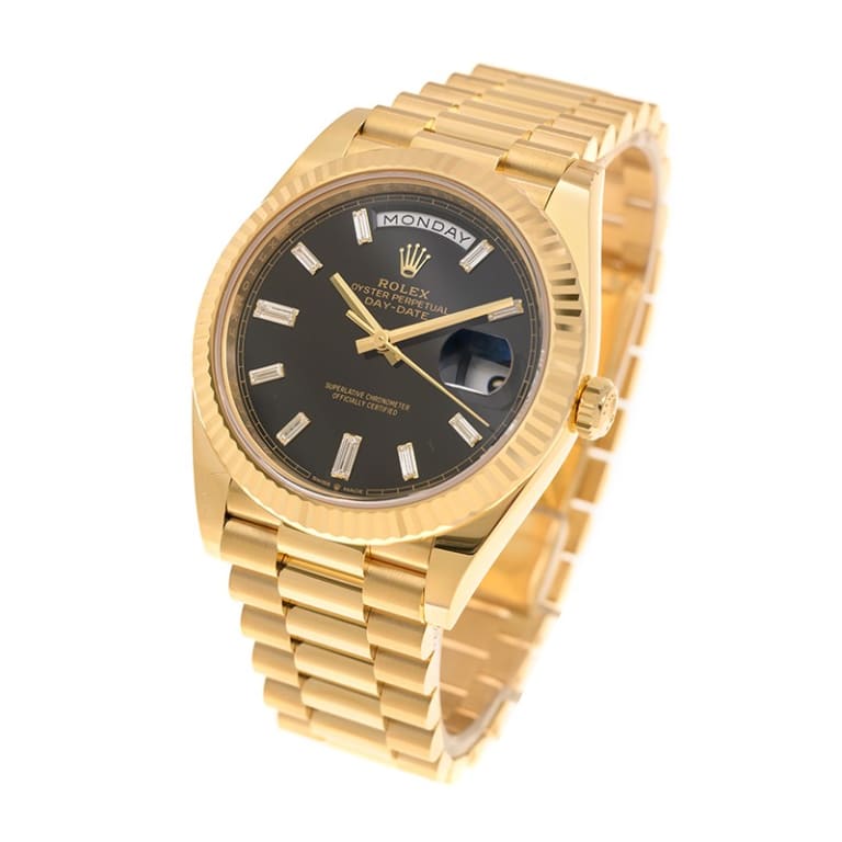 Day-Date Yellow Gold Black Dial 40mm Product Image 2