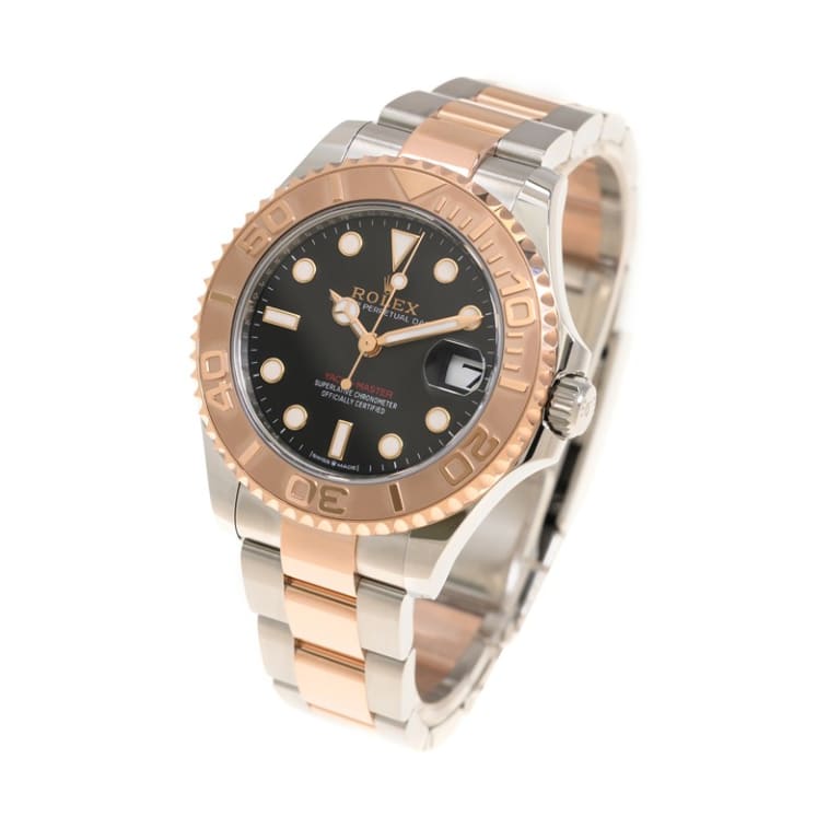 Yacht-Master Rose Gold & Steel Black Dial 37mm Product Image 2