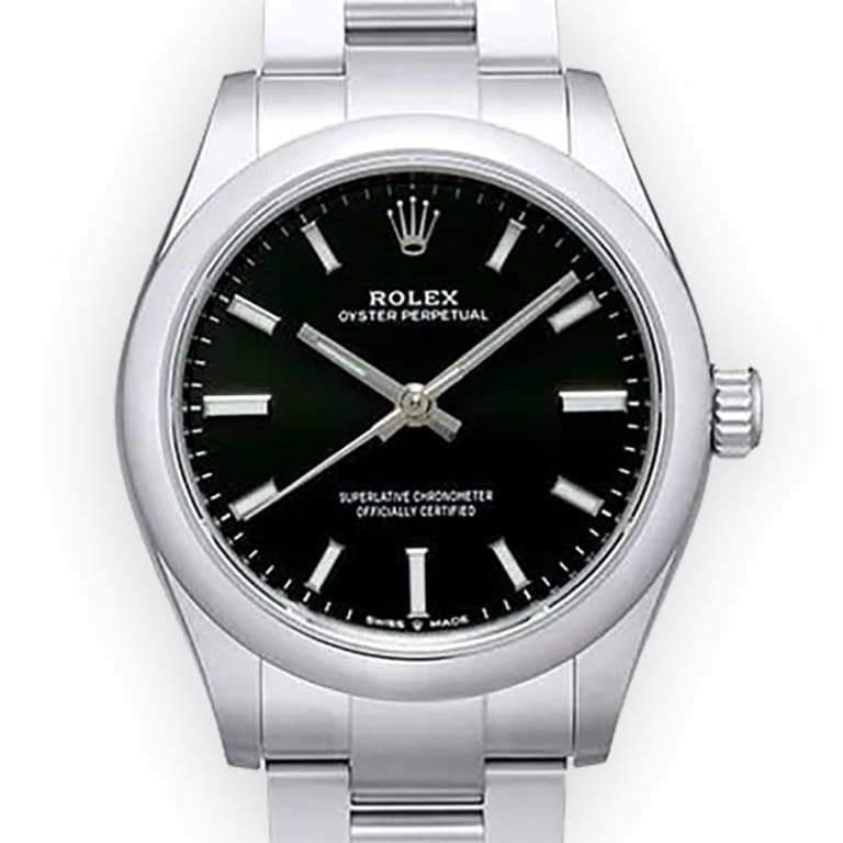 Oyster Perpetual Steel Black Dial 31mm Product Image 2