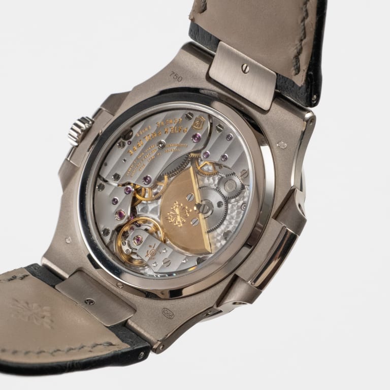 Nautilus Moonphase White Gold Grey Dial 40mm Product Image 8