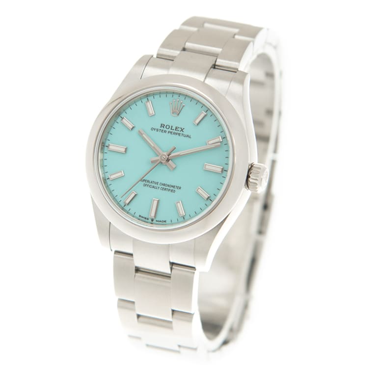 Oyster Perpetual Steel Turquoise Dial 31mm Product Image 2