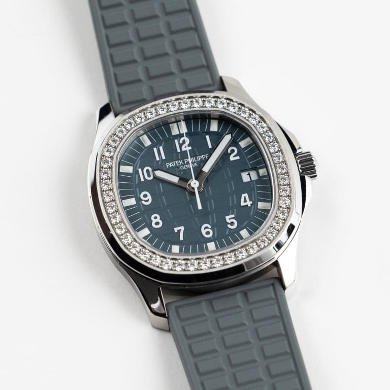 Aquanaut Steel Diamond Blue Dial 35mm Product Image 1