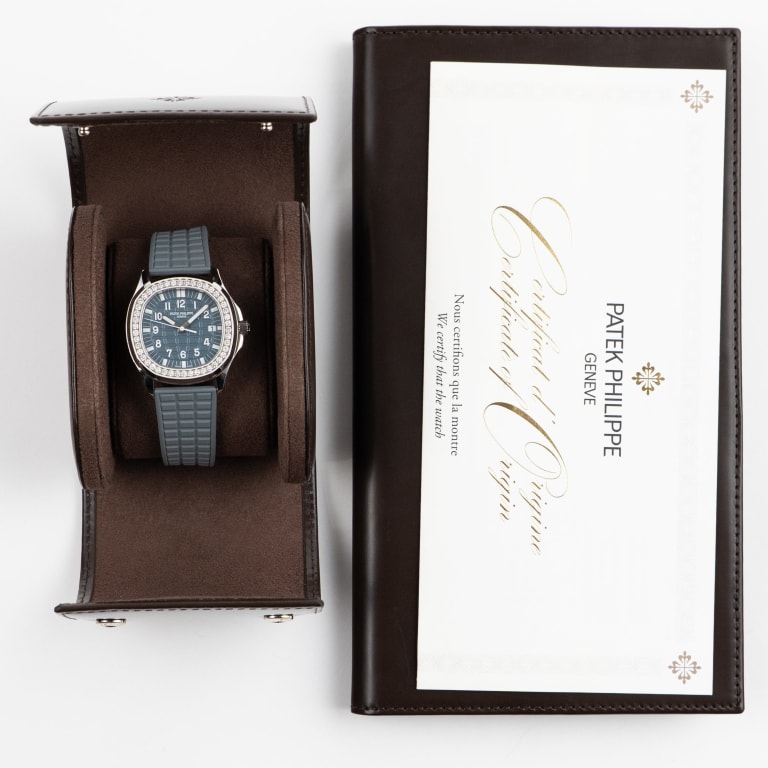 Aquanaut Steel Diamond Blue Dial 35mm Product Image 10