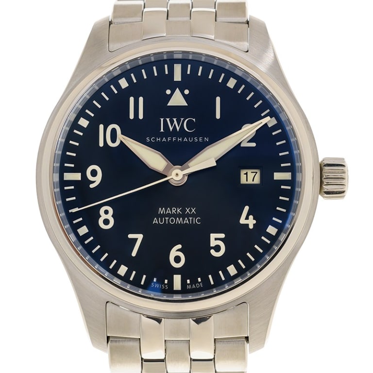 Pilot's Watch Mark XX Steel Blue Dial 40mm Product Image 3