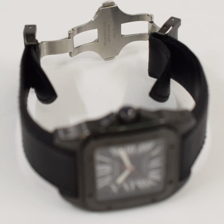 Santos de Cartier Steel Black Dial 41mm Product Image 5