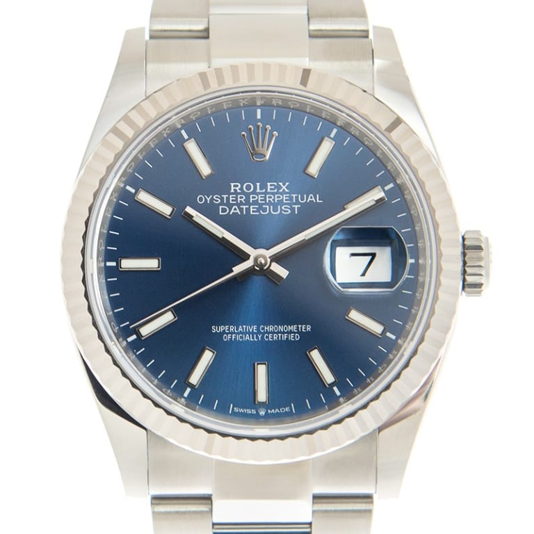 Datejust Steel Blue Dial 36mm Product Image 3