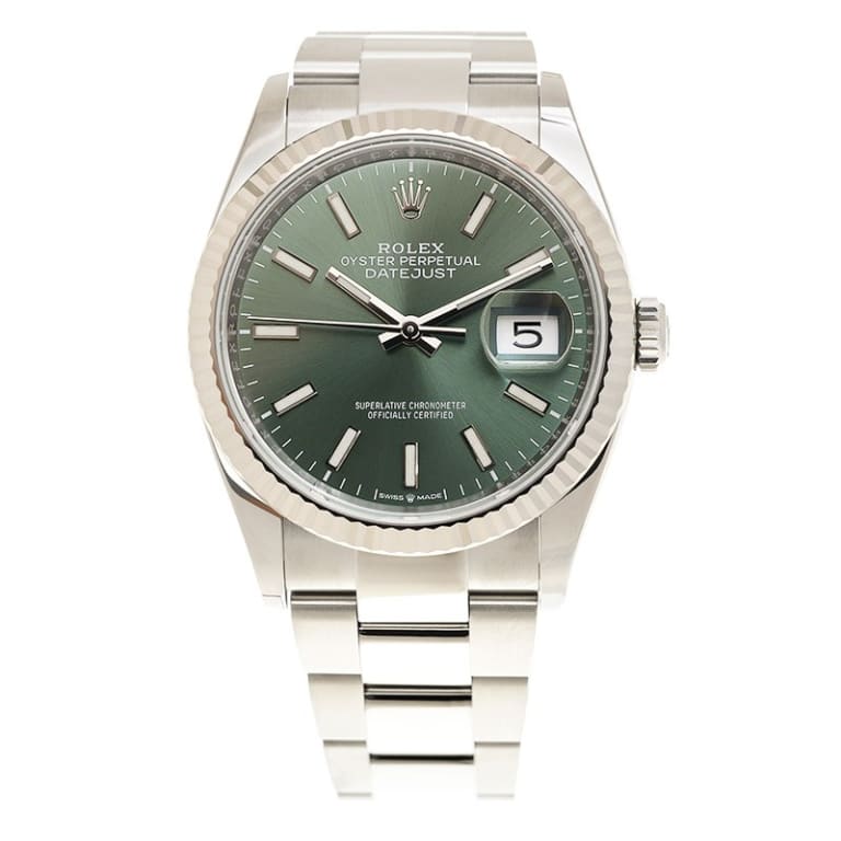 Datejust Steel Green Dial 36mm Product Image 1