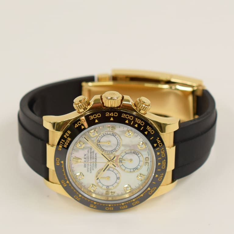 Daytona Yellow Gold Oysterflex Mother of Pearl Dial 40mm Product Image 2