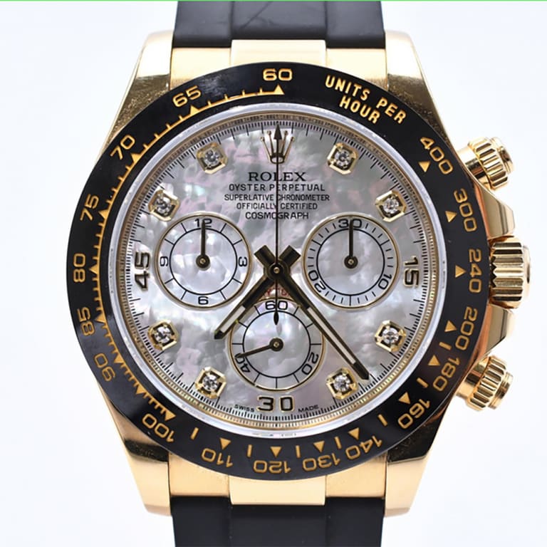 Daytona Yellow Gold Oysterflex Mother of Pearl Dial 40mm Product Image 1