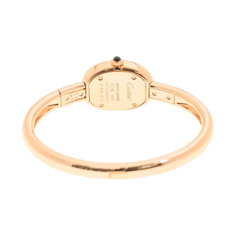 Baignoire de Cartier Size 15 Rose Gold White Dial 18mm Product Image 4