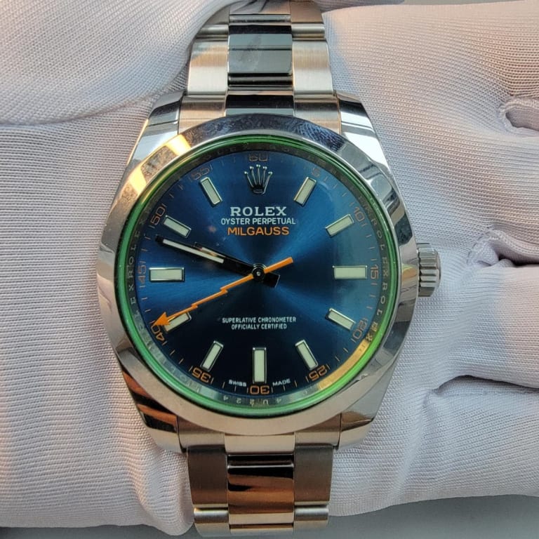 Milgauss GV Steel Z-Blue Dial 40mm Product Image 1