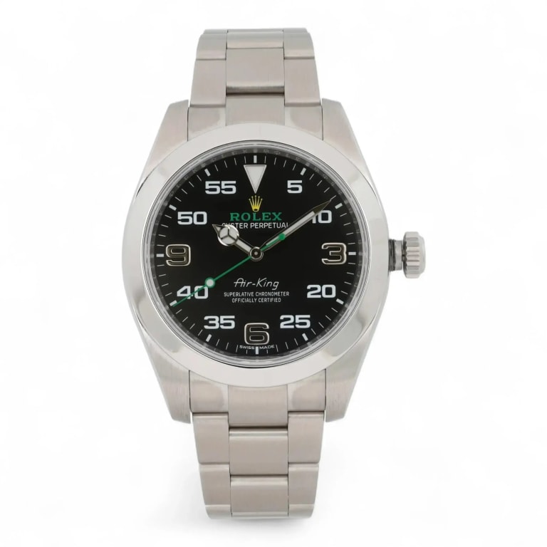 Air-King Steel Black Dial 40mm Product Image 1