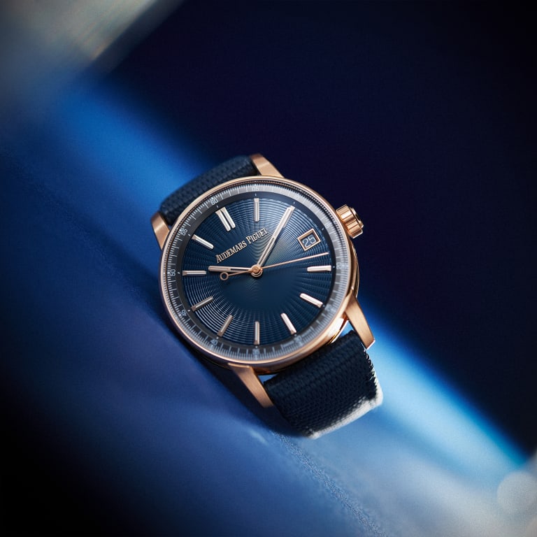 Code 11.59 Rose Gold Blue Dial 41mm Product Image 11