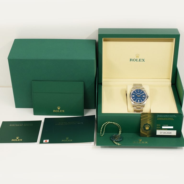 Oyster Perpetual Steel Blue Dial 41mm Product Image 11