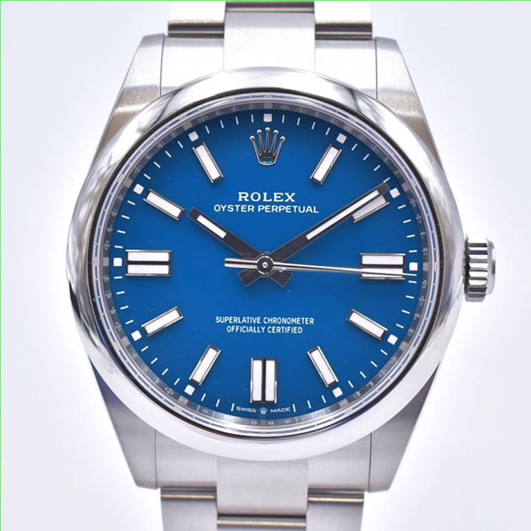 Oyster Perpetual Steel Blue Dial 41mm Product Image 1