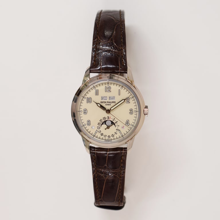 Perpetual Calendar White Gold White Dial 40mm Product Image 1