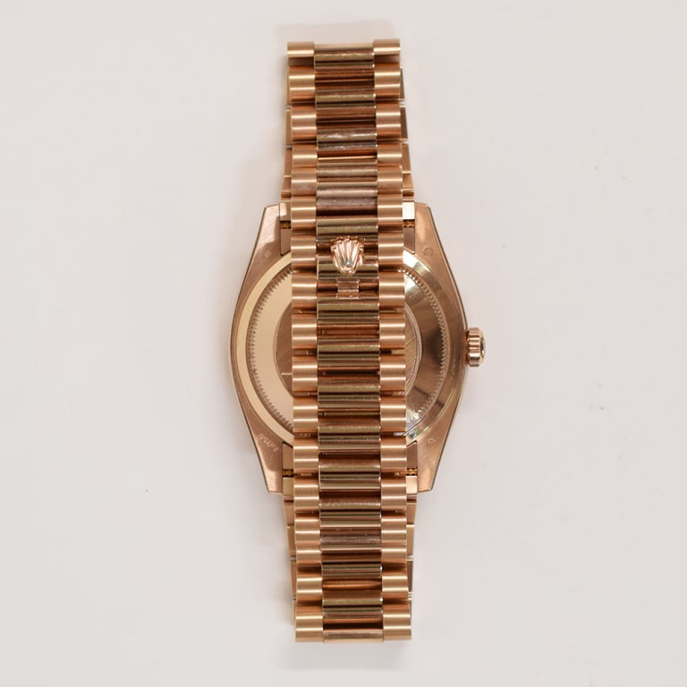 Day-Date Rose Gold Brown Ombré Dial 36mm Product Image 7