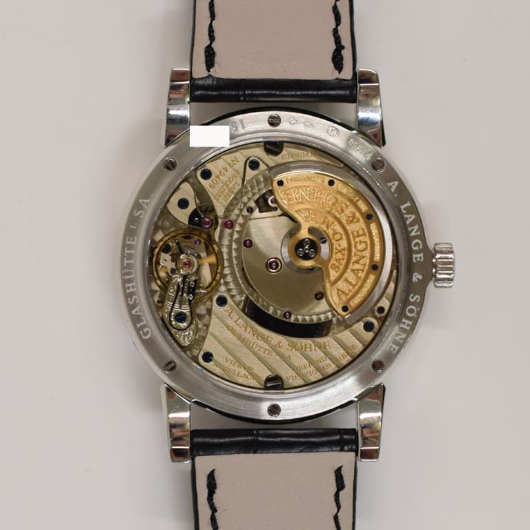 Langematik Perpetual Platinum Silver Dial 38mm Product Image 5