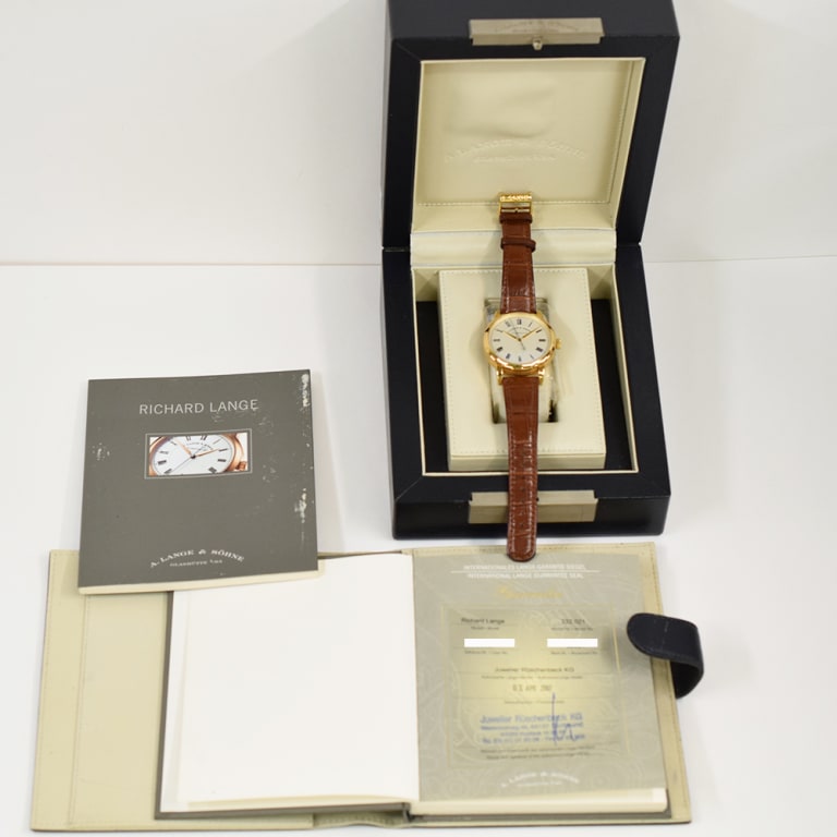Richard Lange Yellow Gold Silver Dial 40mm Product Image 9