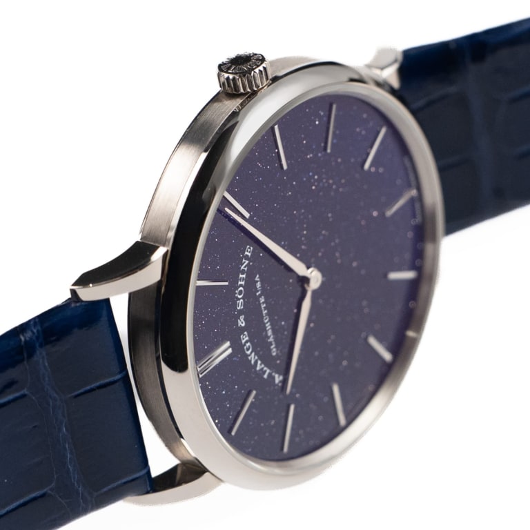 Saxonia Thin White Gold Aventurine Dial 40mm Product Image 2