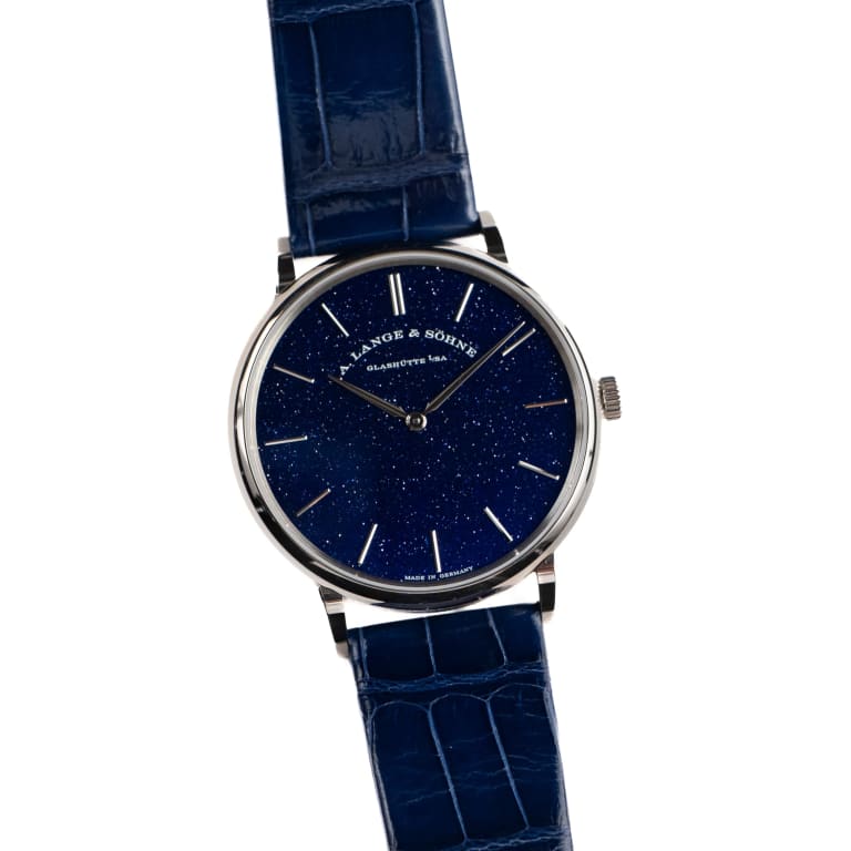 Saxonia Thin White Gold Aventurine Dial 40mm Product Image 1