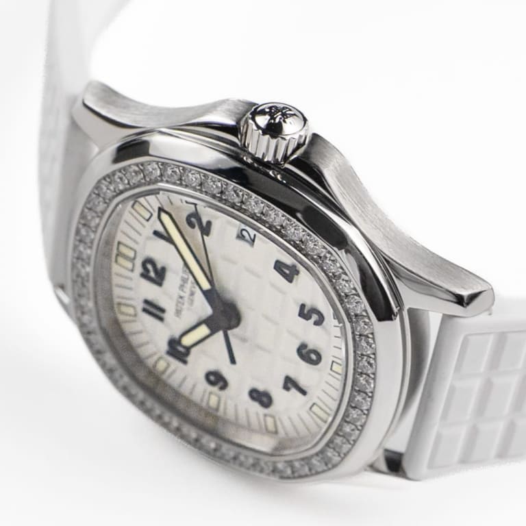 Aquanaut Steel Diamond White Dial 35mm Product Image 2