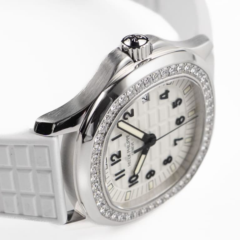 Aquanaut Steel Diamond White Dial 35mm Product Image 3