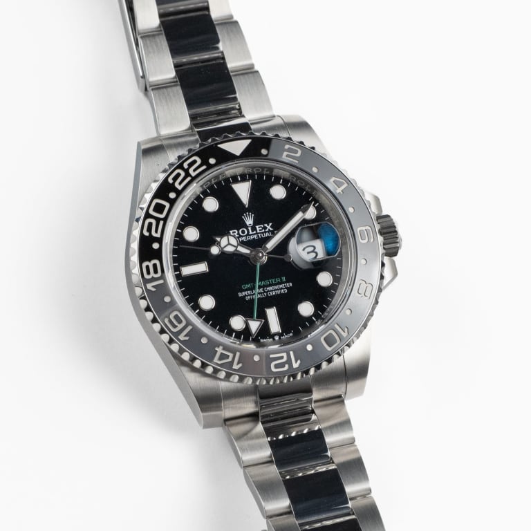 GMT-Master II "Bruce Wayne" Steel Black Dial 40mm Product Image 1