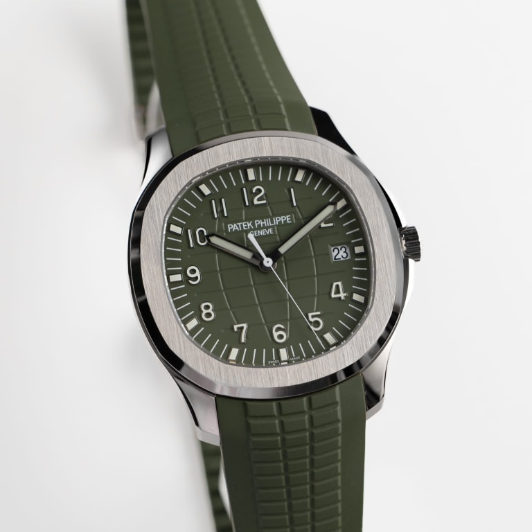 Aquanaut White Gold Green Dial 42mm Product Image 1