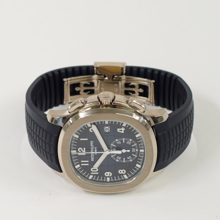 Aquanaut Chronograph White Gold Blue Dial 42mm Product Image 2