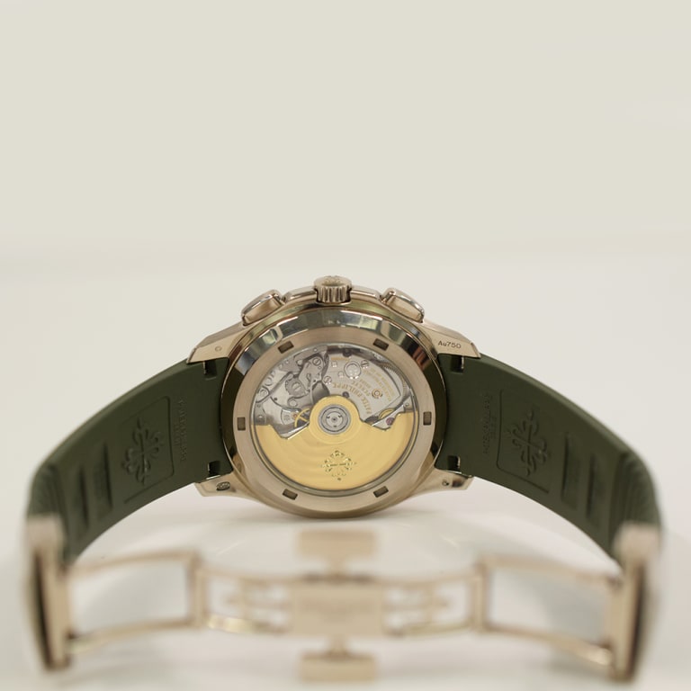 Aquanaut Chronograph White Gold Green Dial 42mm Product Image 5