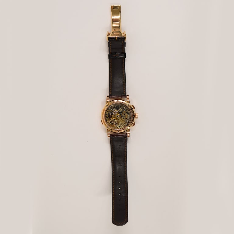 Saxonia Chronograph Rose Gold Silver Dial 39mm Product Image 8