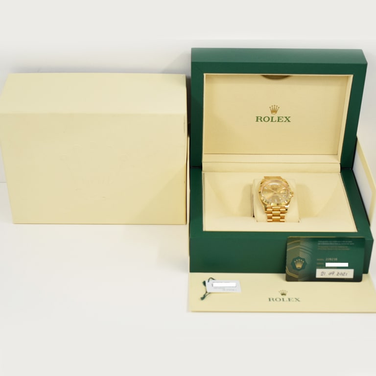 Day-Date Yellow Gold Champagne Dial 40mm Product Image 12