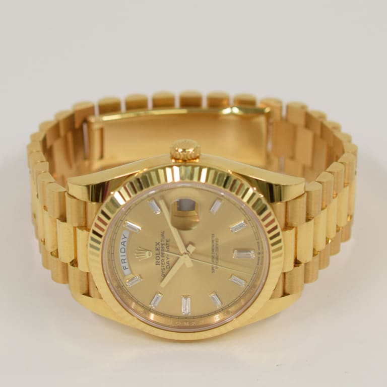 Day-Date Yellow Gold Champagne Dial 40mm Product Image 2