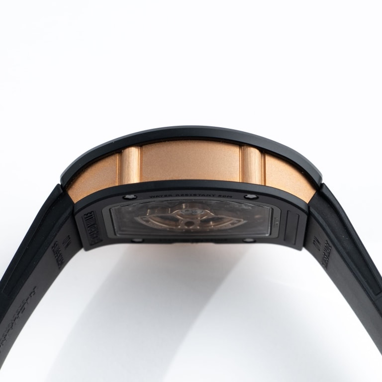 RM07-01 Ladies Ceramic Rose Gold Diamond Product Image 7