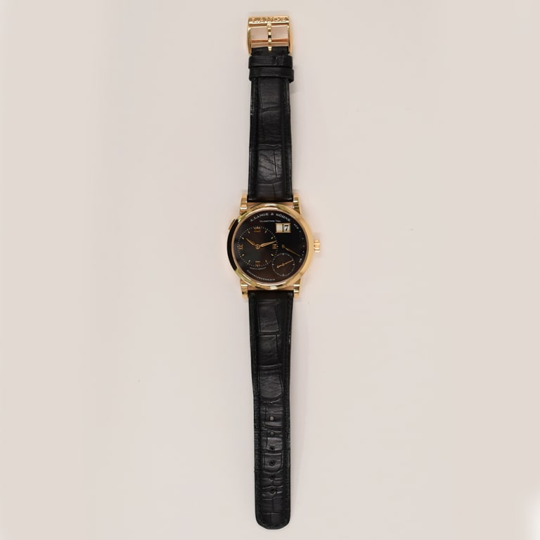 Lange 1 Rose Gold Black Dial 38mm Product Image 1
