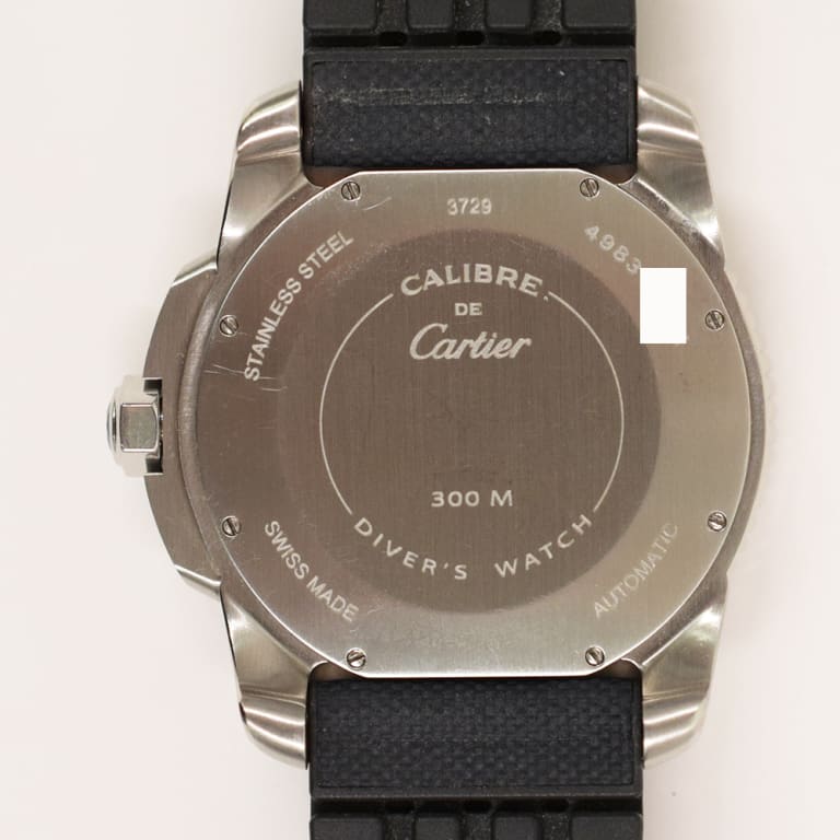 Calibre de Cartier Steel Blue Dial 42mm Product Image 5