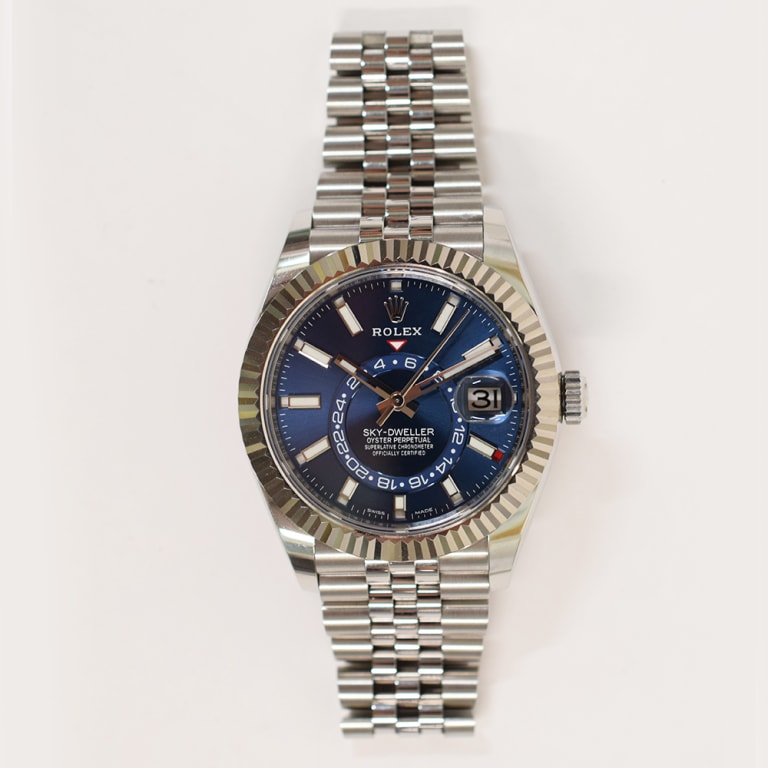 Sky-Dweller Steel Jubilee Blue Dial 42mm Product Image 1