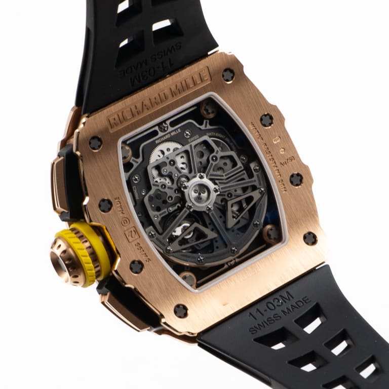 RM11-03 Full Rose Gold Chronograph Product Image 8